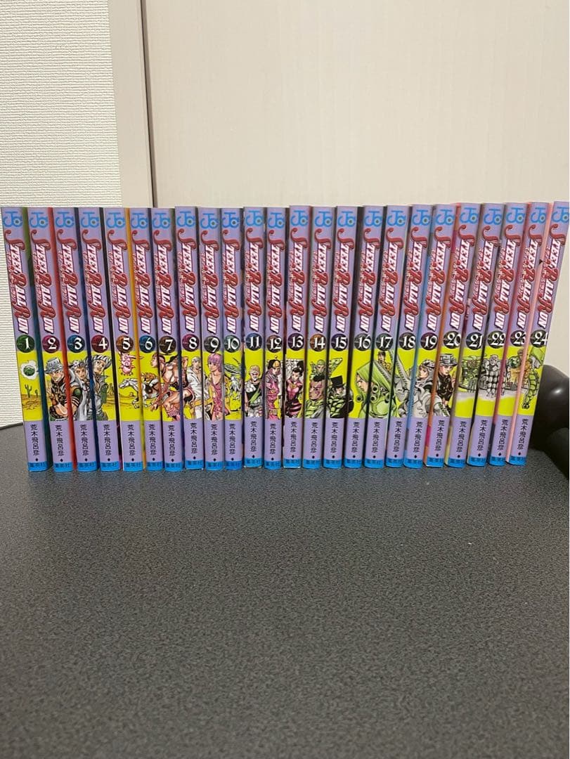 ✳︎値下げしました✳︎STEELBALLRUNジョジョの奇妙な冒険コミック 全24巻 STEEL BALL RUN ―ジョジョの奇妙な冒険Part7 コミック 全24巻 完結