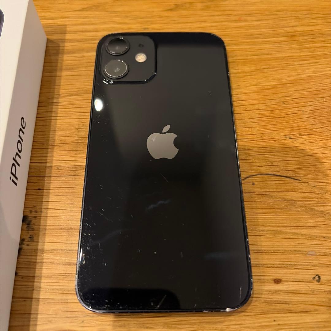ジャンク】iPhone12 mini 64GB ブラック 本体 - メルカリ
