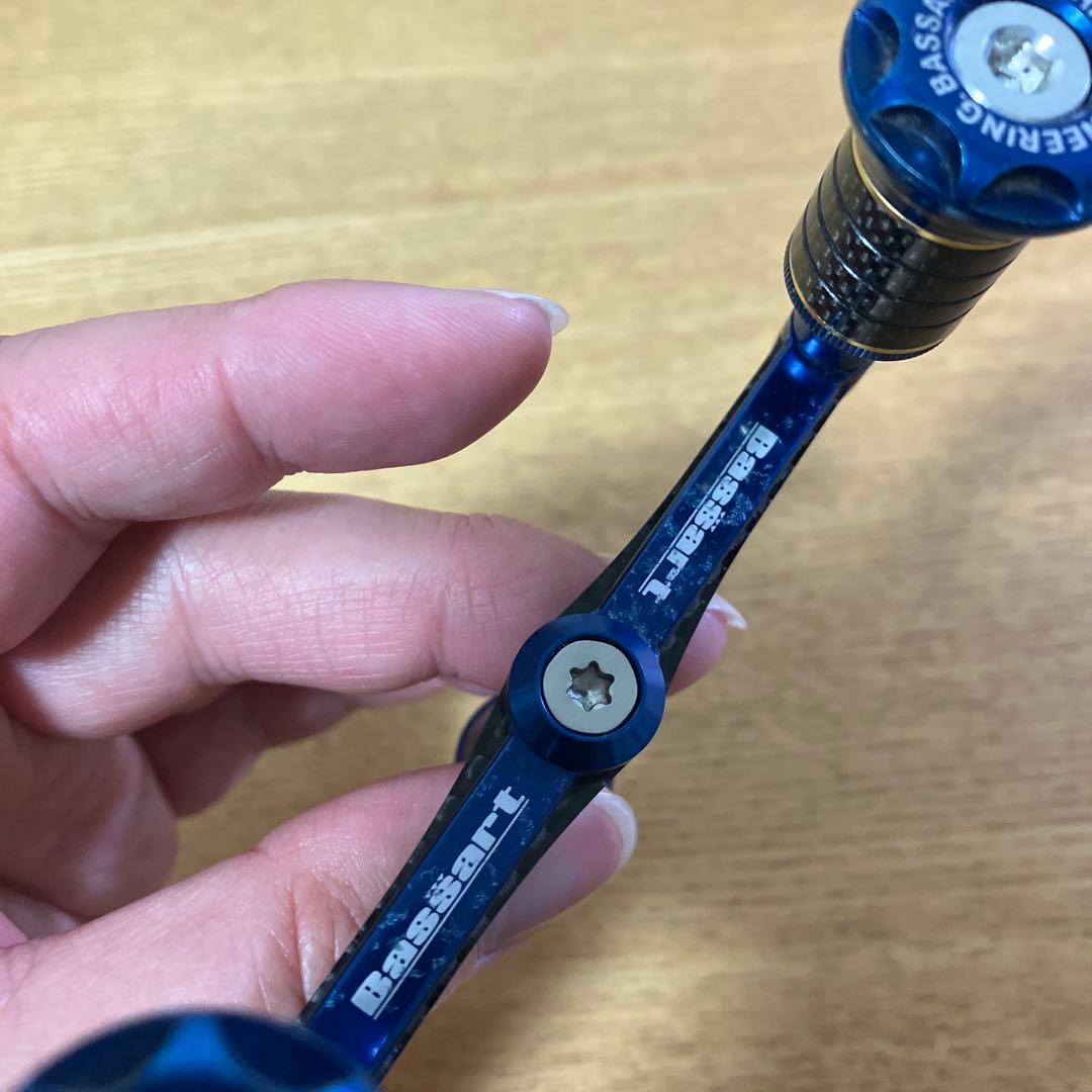 廃盤レア 美品 バサート ダイワ用 ダブルハンドル リールキャップ