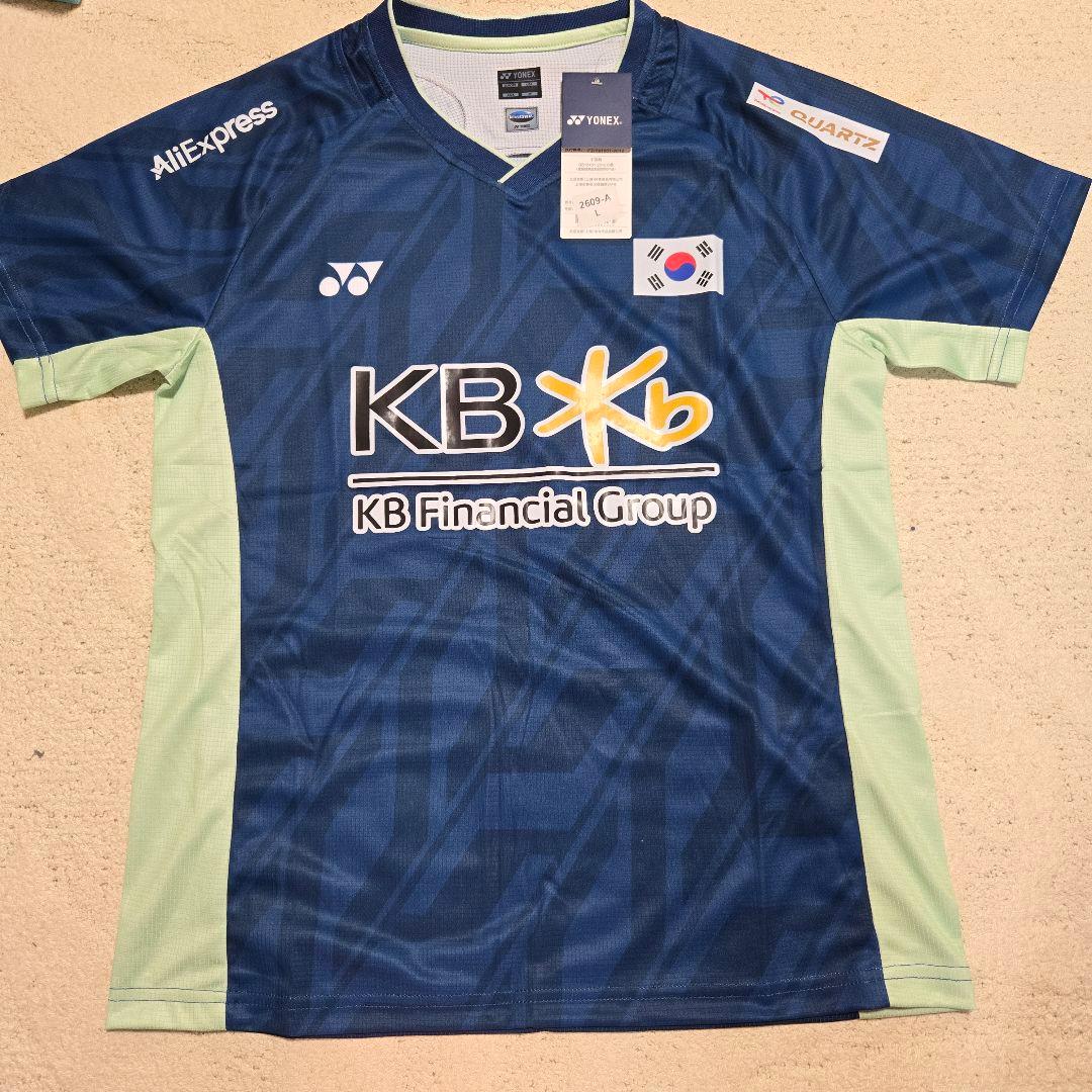 L】バドミントン YONEX 韓国代表 レプリカ ゲームシャツ ユニフォーム