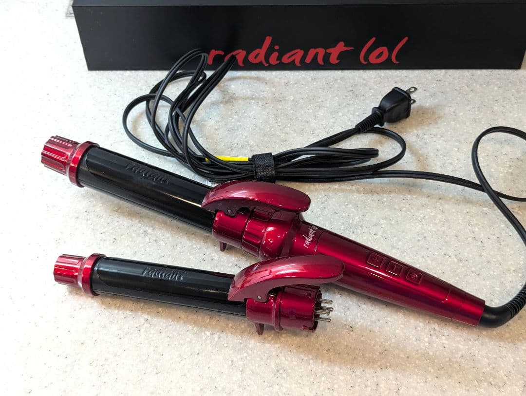 ラディアント コテ 32mm ＆ 26mm. ヘアアイロン 楽天市場】【正規品/送料無料】シルクプレート カールアイロン
