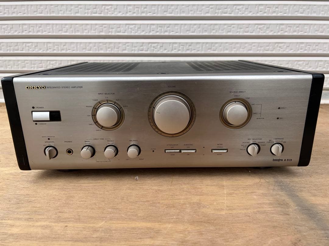 ふ*K様 【O-171】ONKYO オンキヨー アンプ INTEGRA A 91 Amazon | ONKYO オンキョー Integra A-917F プリメインアンプ