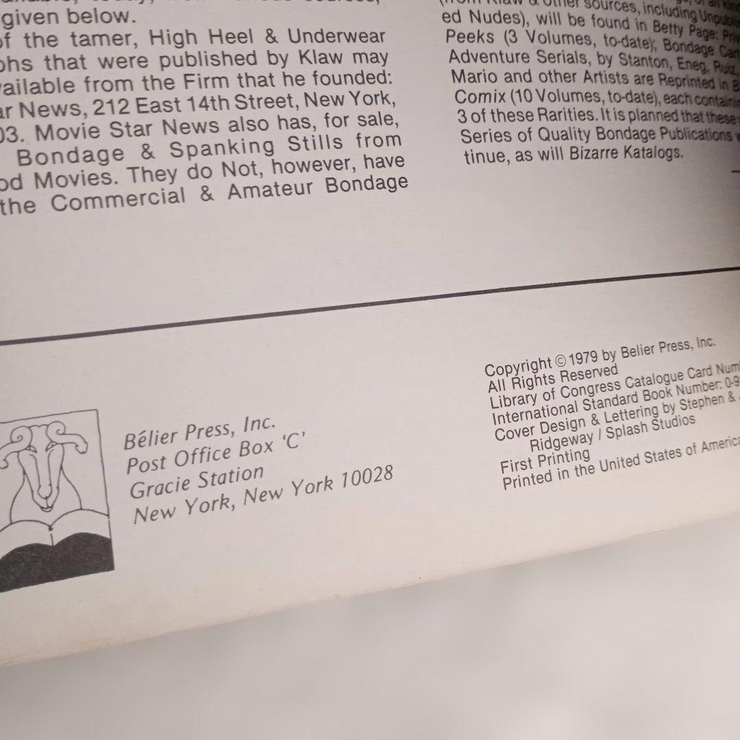 アート・デザイン・音楽 BIZARRE KATALOGS/vol.2/1979