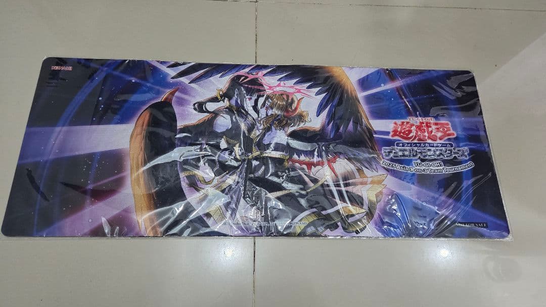 遊戯王OCG プレイマット KONAMI 佚楽の堕天使 - メルカリ