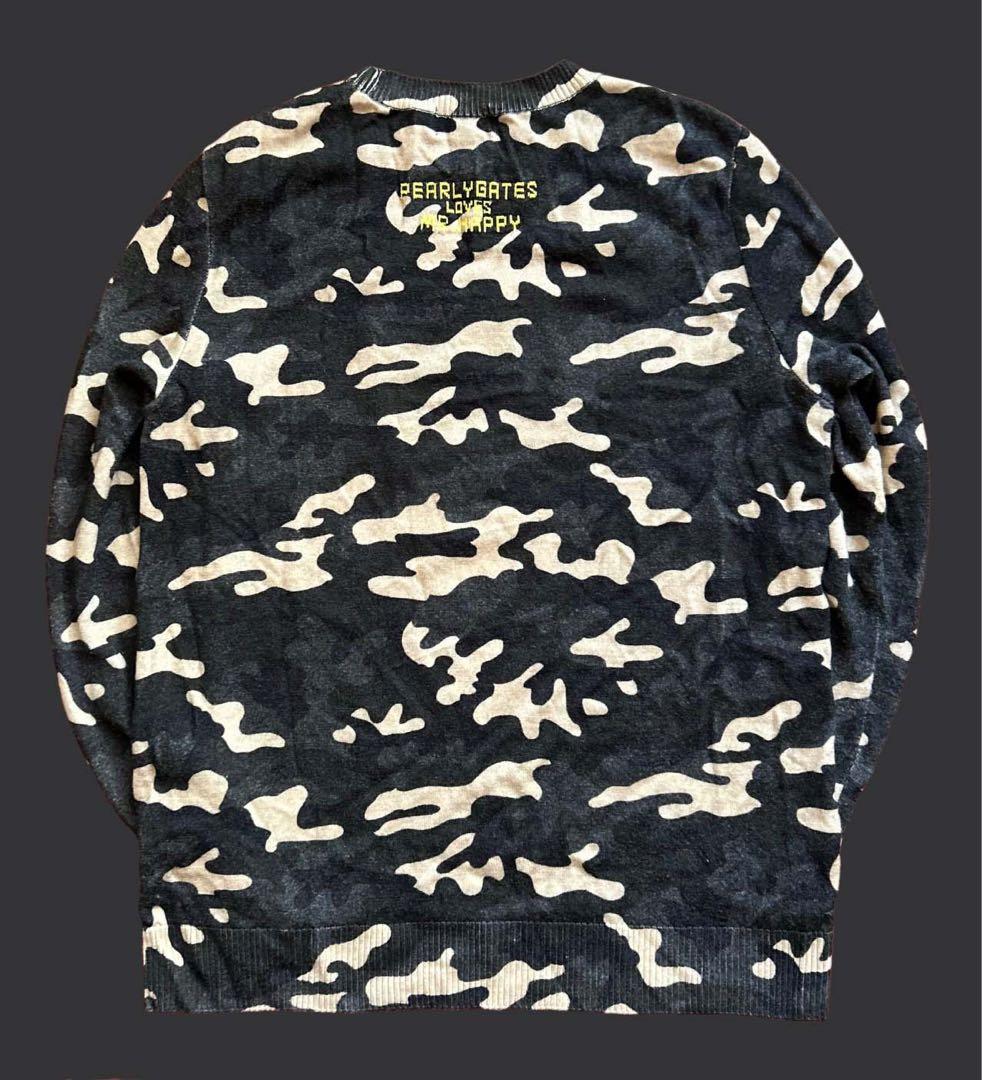 PEARLY GATES/パーリーゲイツMR.HAPPY カモ柄セーター 5 - メルカリ