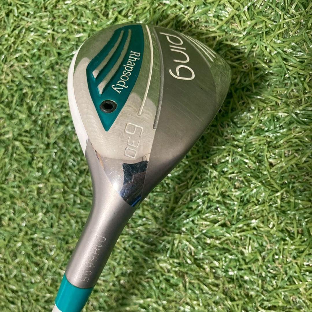 PING Rhapsody レディース ユーティリティ 6H 30° カバー付 - メルカリ