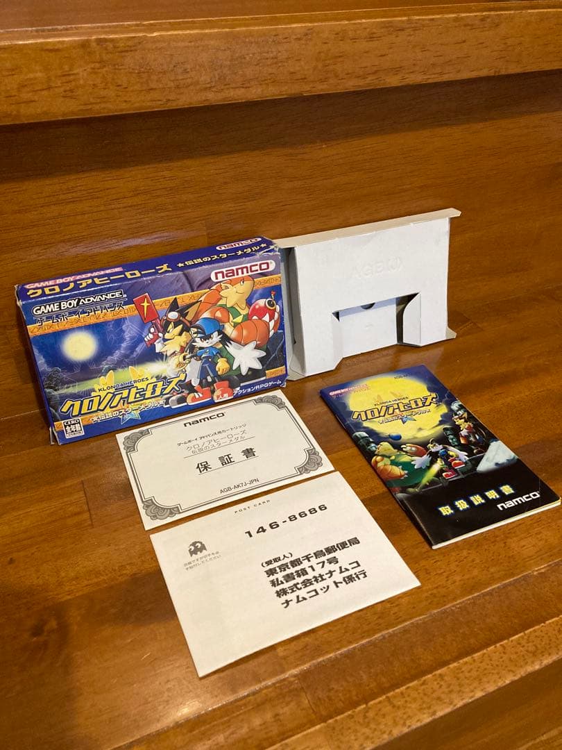 【ソフト無し】GBA クロノアヒーローズ 伝説のスターメダル クロノアヒーローズ 伝説のスターメダル - ソフト 詳細