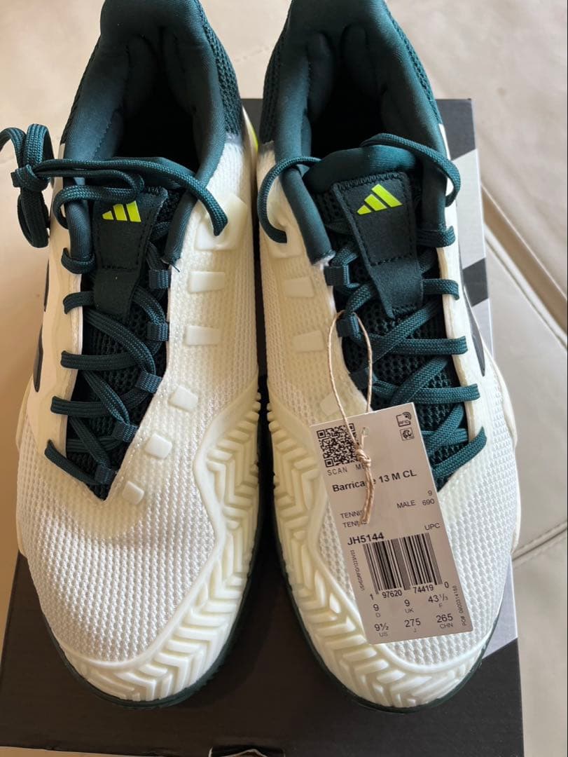 adidas テニスシューズ バリケード13クレー　希少 アディダス シューズ ]バリケード13／Barricade 13／オールコート