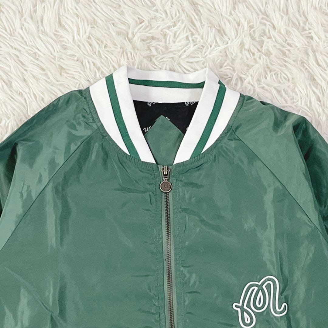希少 美品 MALBON GOLF マルボンゴルフ スタジアムジャケット L