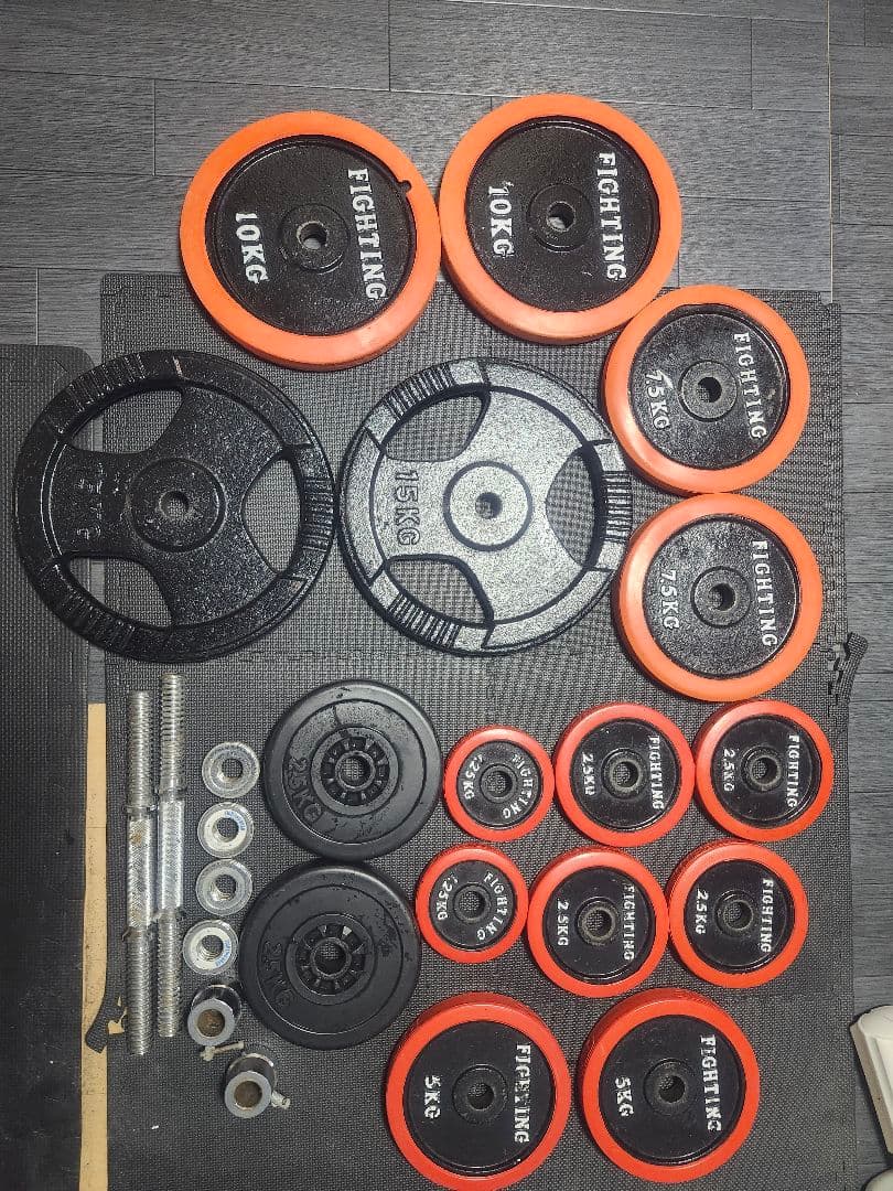 ファイティングロード チャレンジャーセット70kg＆プレート15kg×2