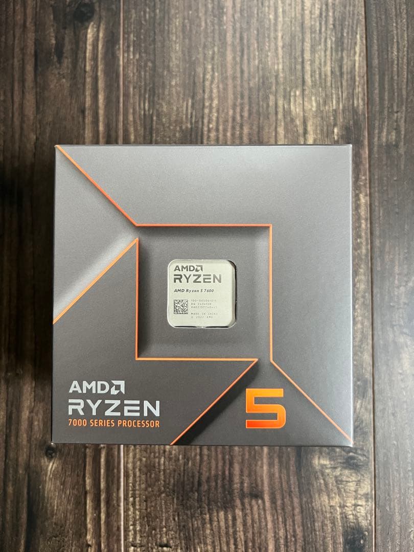 AMD Ryzen5 7600 box 国内正規品 AMD Ryzen 5 7600 BOX with Wraith Stealth Cooler【国内正規品