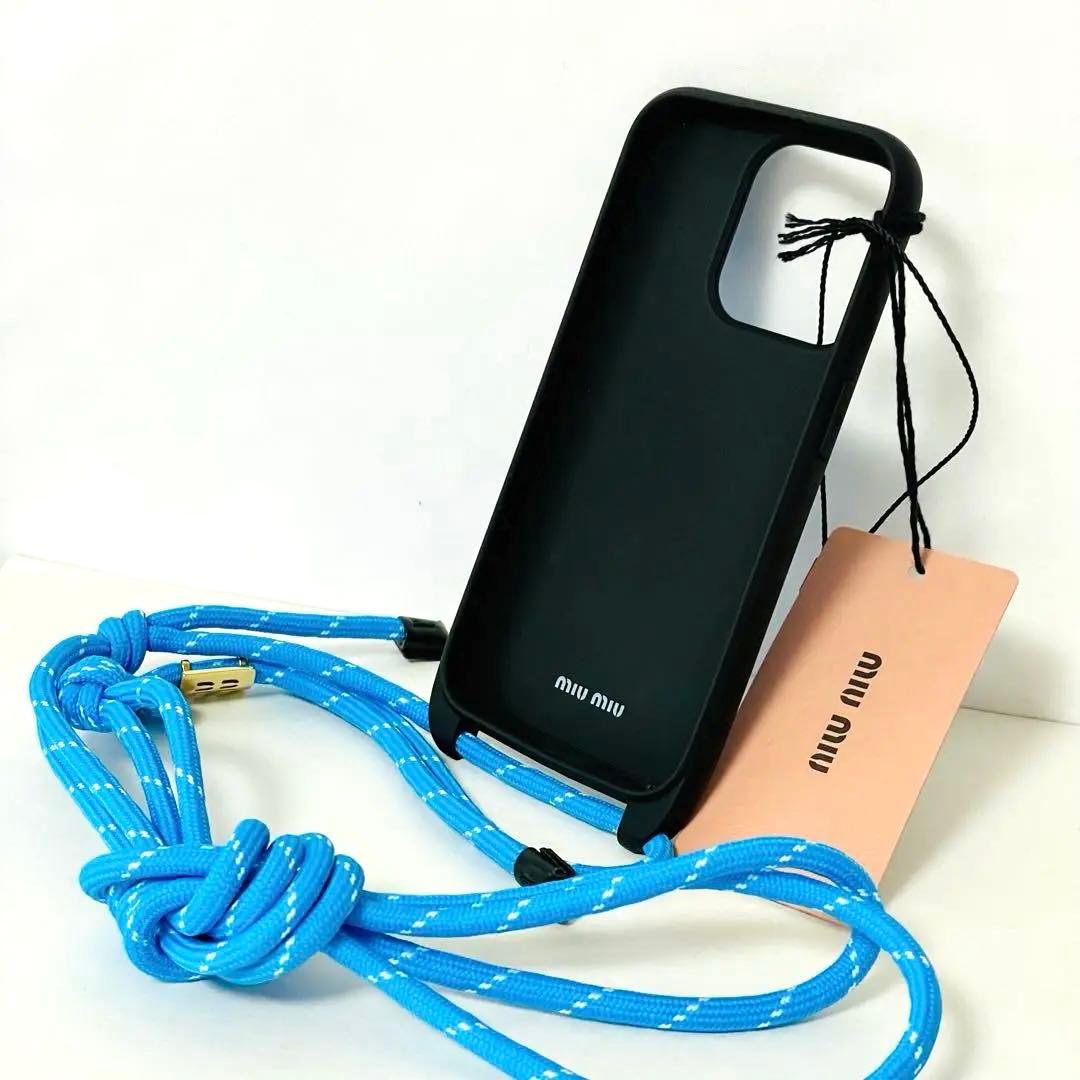 最終残1】MIUMIU ミュウミュウ iPhone 15 PRO ケース - メルカリ