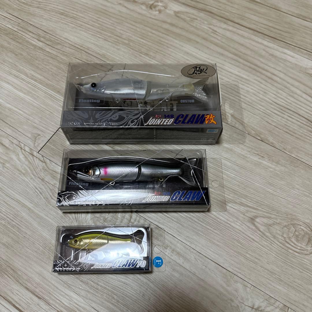GAN CRAFT ジョイントクロー 3点セット GAN CRAFT [HIGH POTENTIAL ORIGINAL LURES]