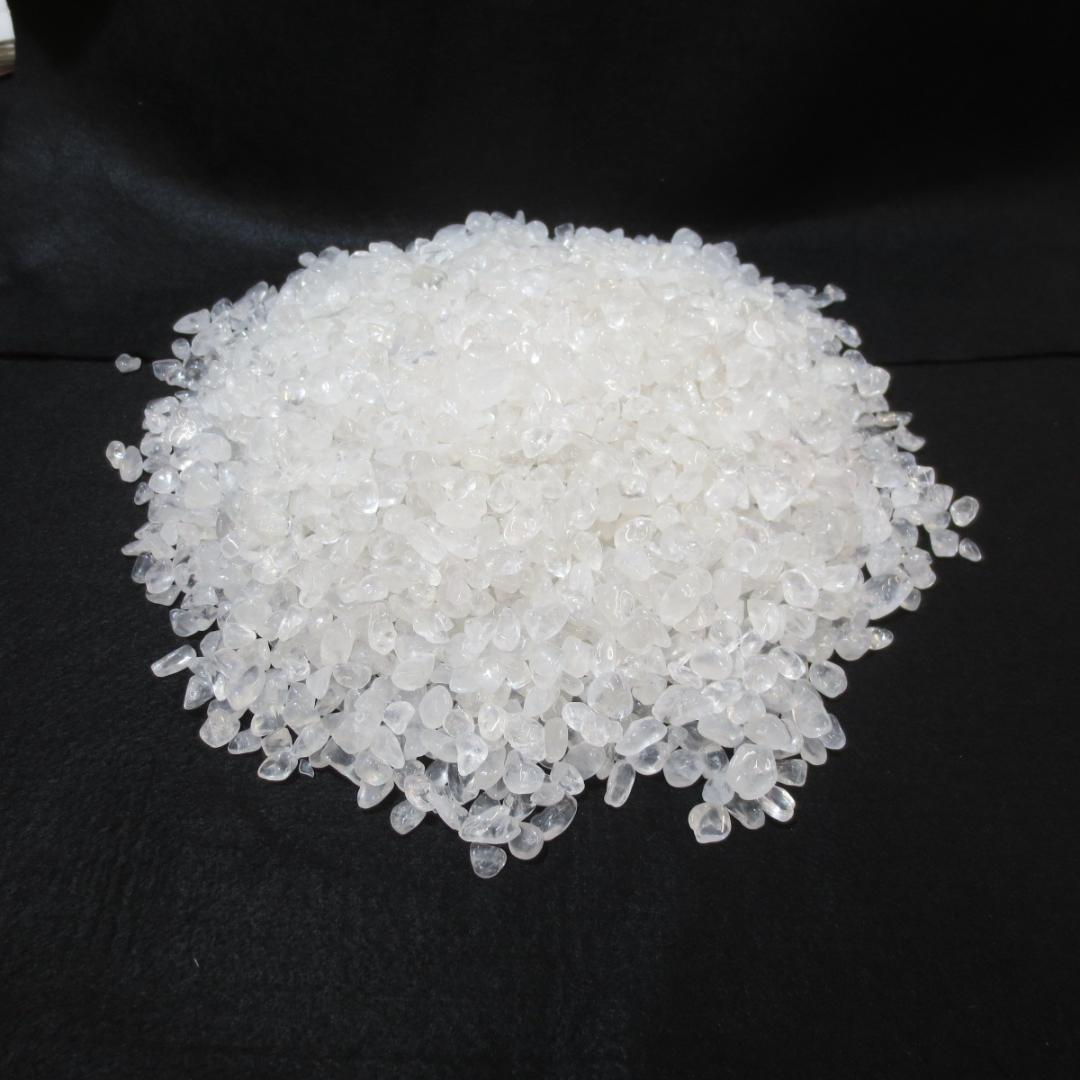 本物】開運！ 大粒 天然水晶粒 4kg さざれ石 チップ 砂利 【送料無料】