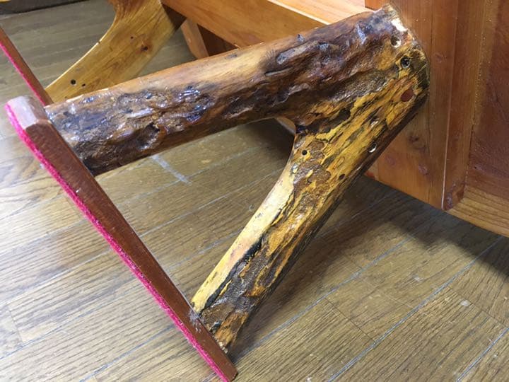 美品 天然の木でできたテーブル 7万円からお値下げ！ - メルカリ