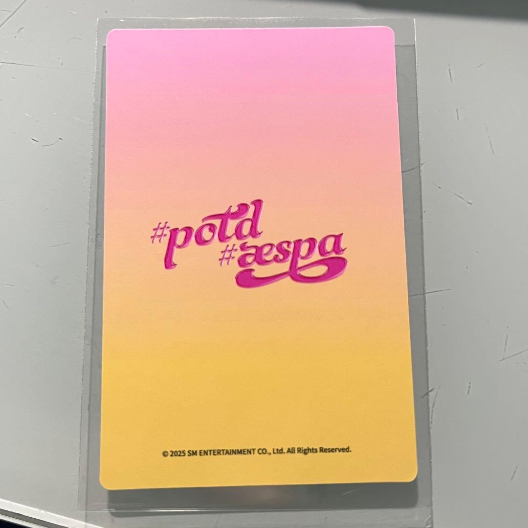 aespa potd 展示会 中国 広州 ジゼル 購入特典 特典 トレカ - メルカリ