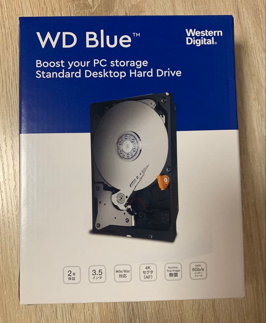 【新品未開封】8TB Western Digital 3.5インチ 内蔵HDD WESTERN DIGITAL 3.5インチHDD 8TB WD80EAZZのレビュー！ - ShopDD