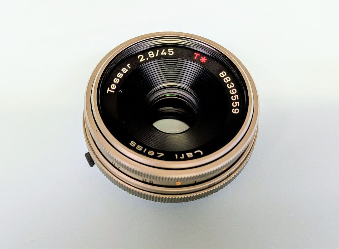 コンタックス Tessar 2.8/45 レンズ100周年モデル 楽天市場】CONTAX コンタックス Carl Zeiss Tessar 100th Jahre 45mm