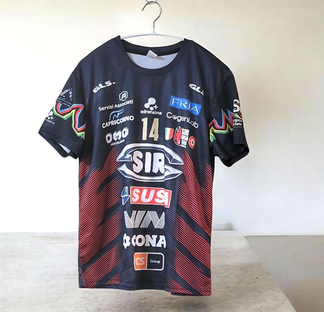 翌日発送】新品 未使用 石川祐希選手所属 ペルージャ ユニホーム T