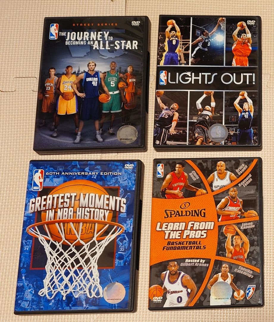 NBA DVDセット 4枚組 - メルカリ