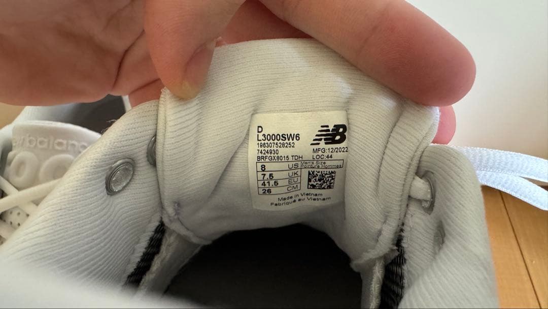 New Balance野球スパイク l3000sw6 26.0cm【日本非売品】