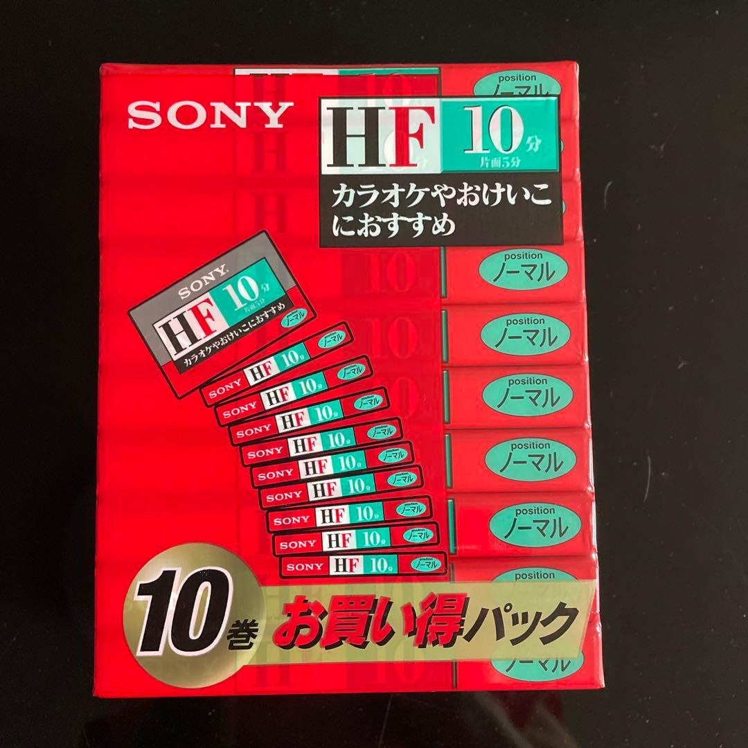 カセットテープ100本 SONY10HF 10C-10HFA - その他一 番 安い 通販