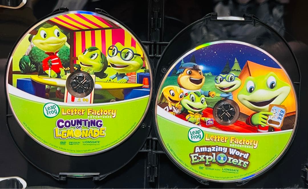 希少Leap Frog 英語DVD Letter Factory 4DVDセット - メルカリ