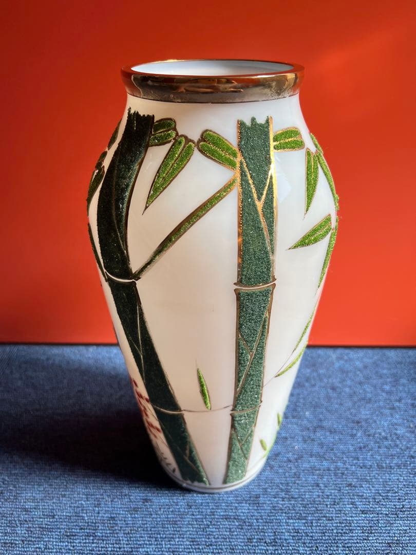 1016 玻璃七宝 静風 花瓶