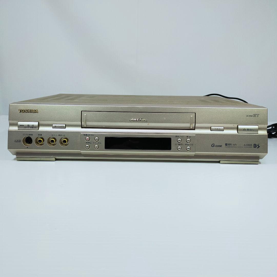 TOSHIBA S-VHS アリーナ A-SB88 東芝 ビデオ - メルカリ