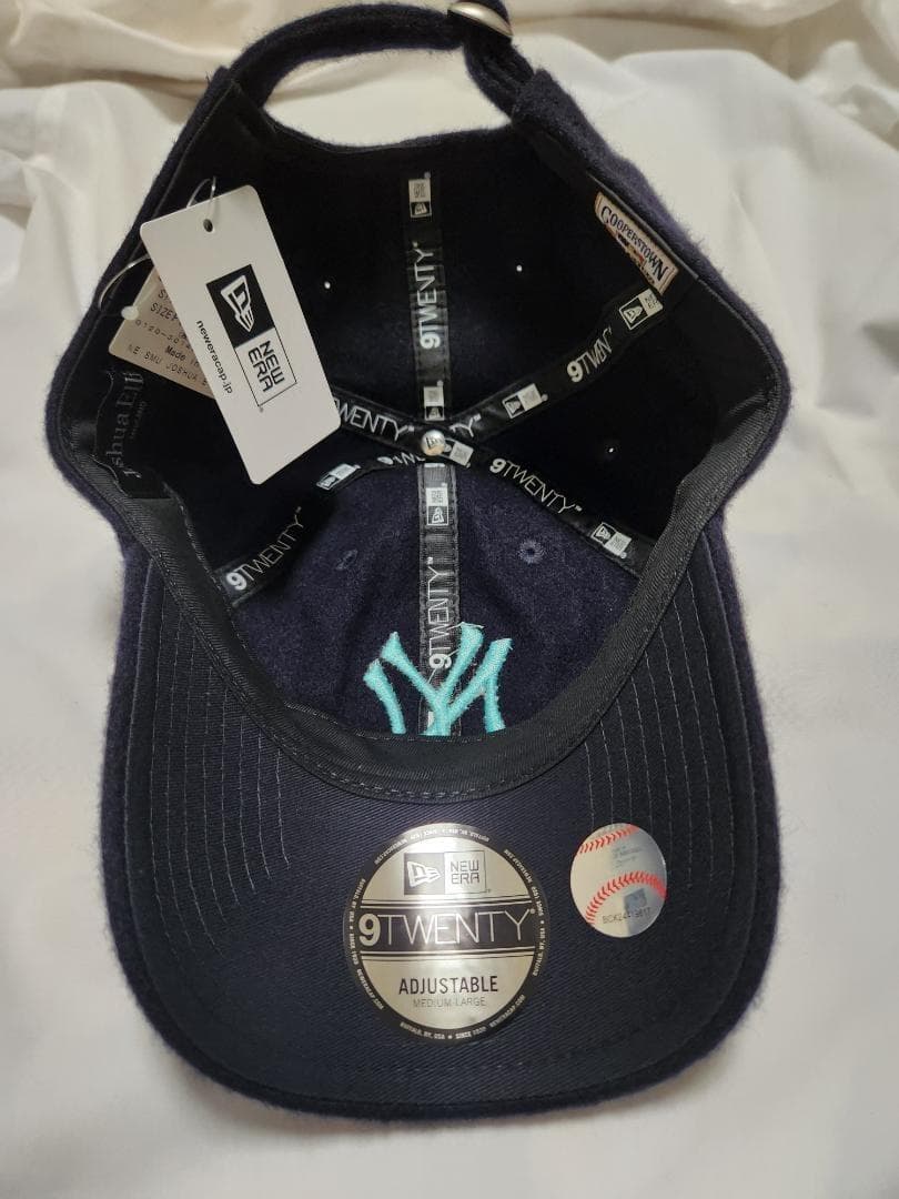 タグ付き新品】ニューエラ 別注 ジョシュア・エリス NYY 920 カシミヤ