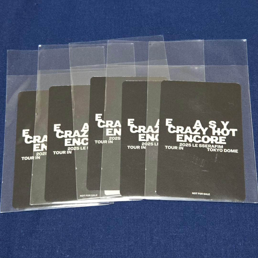 ルセラフィム SPAGHETTI ユニバ 先着ラキドロ 東京ドーム コンプ