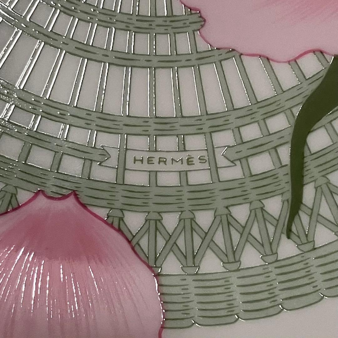 エルメス 耳付きプレート 未使用保管レア品‼️「ピヴォワンヌ」柄