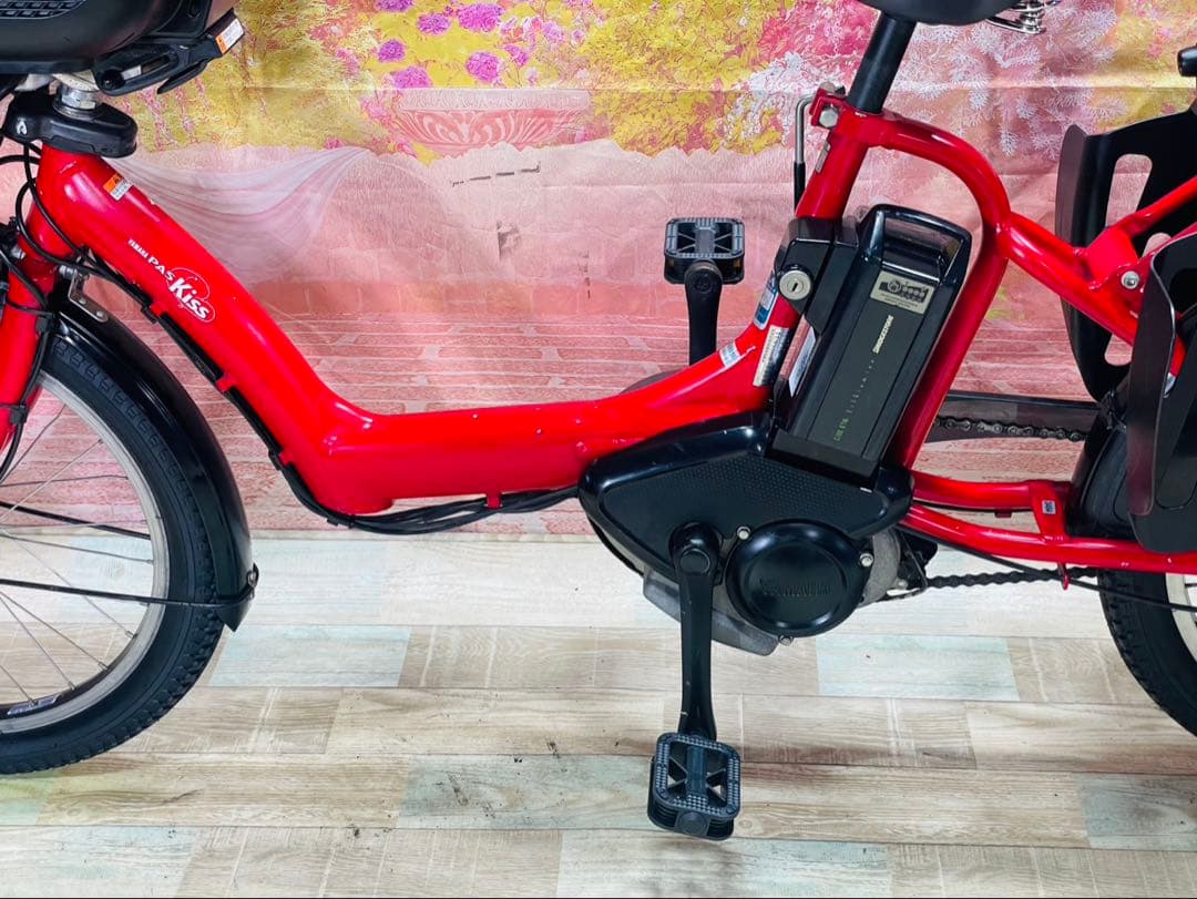 ZK3454 電動自転車 ヤマハ パスキス 子供乗せ 20インチ 送料無料
