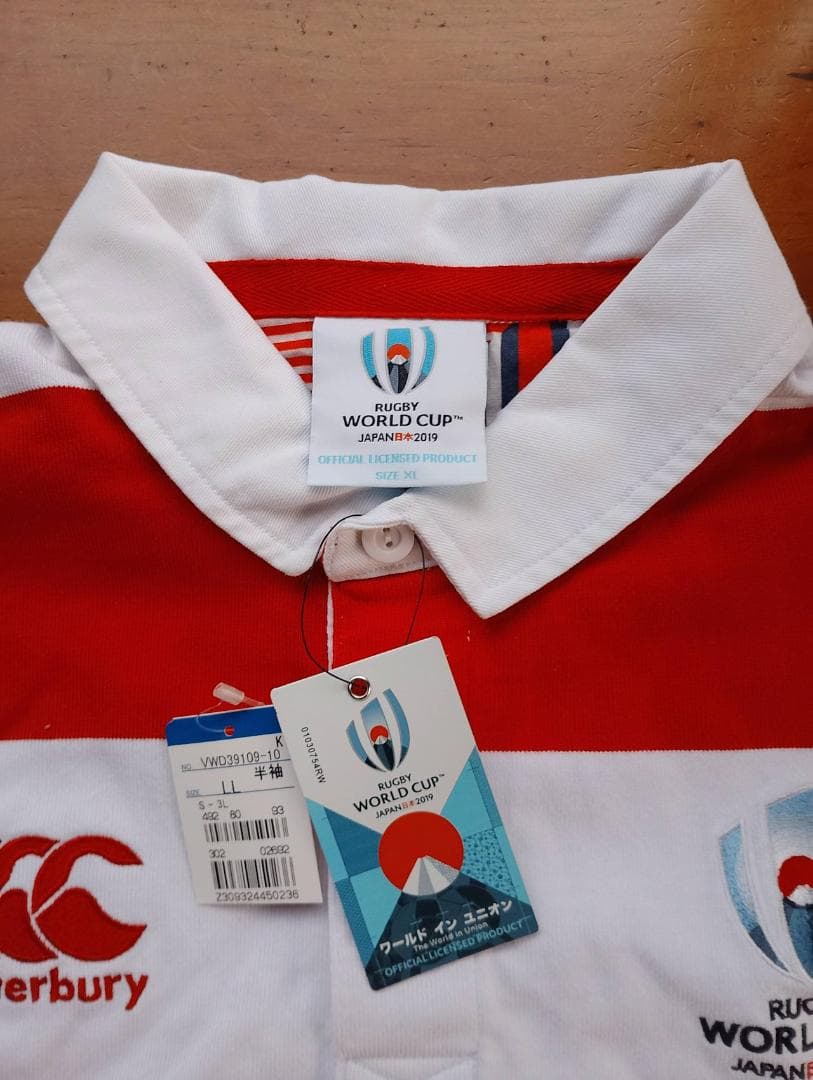 タグ付き未使用品】 ラグビーワールドカップ 2019 カンタベリー製 日本