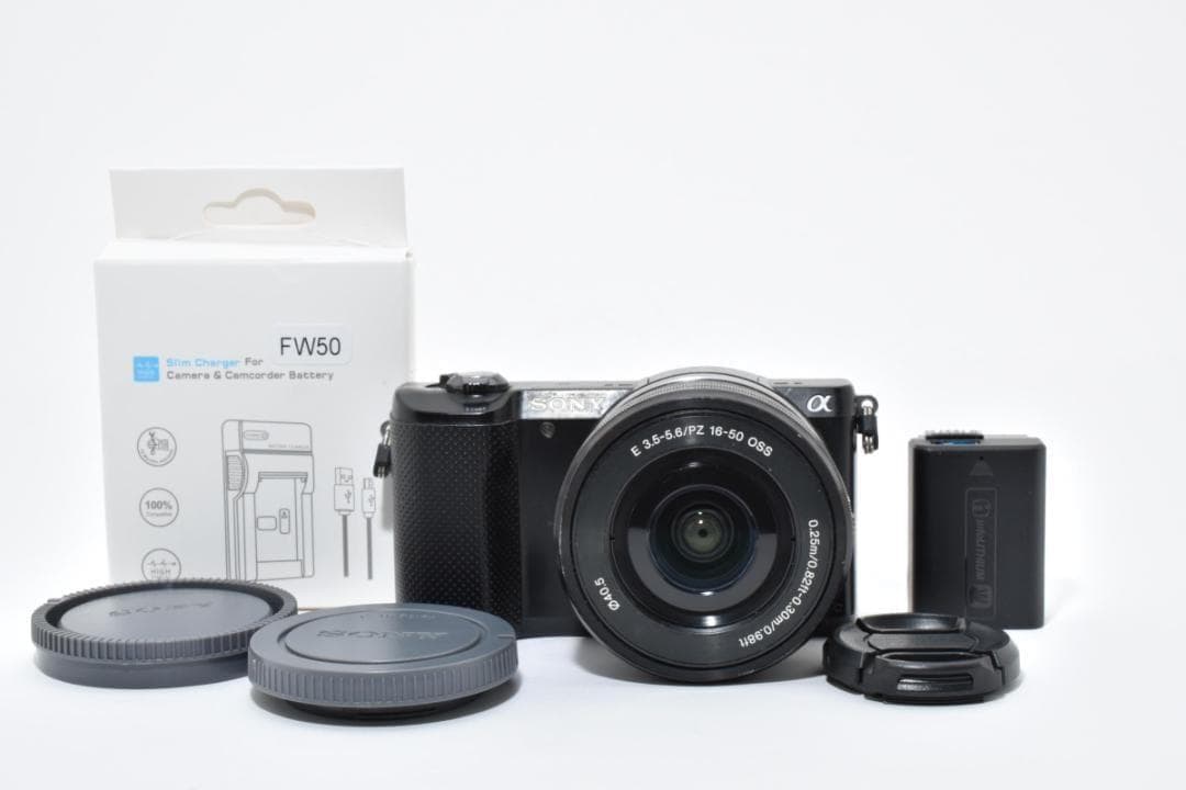 SONY ILCE-5000 ブラック デジタルカメラ ミラーレス 一眼 α（ソニー） ソニー SONY α5000 ILCE-5000 レンズセット ブラック