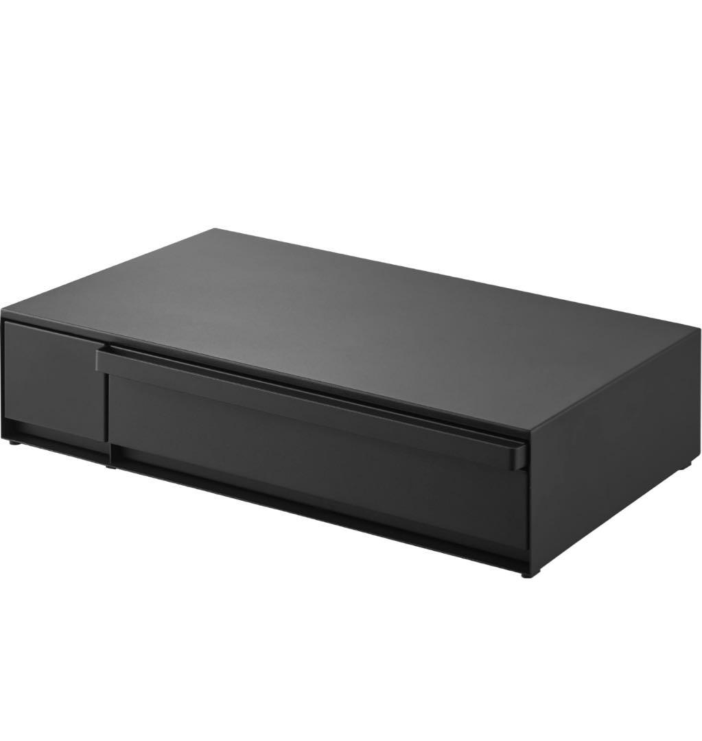 お値下げOK】towerクッキングヒーターラック 引き出し&スライド