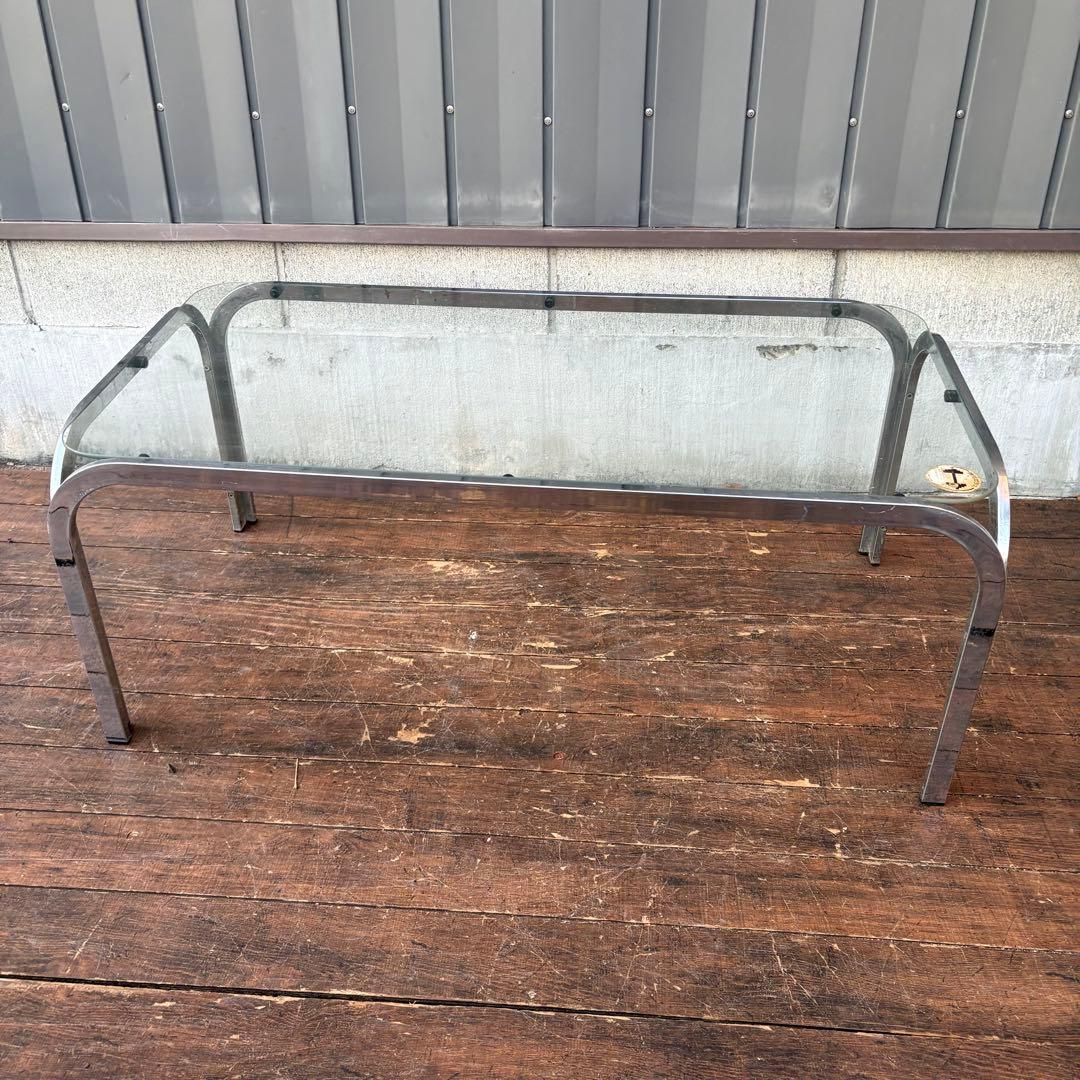 D壁 ミッドセンチュリー 森六家具工業 モリロク メタルフレーム ガラス