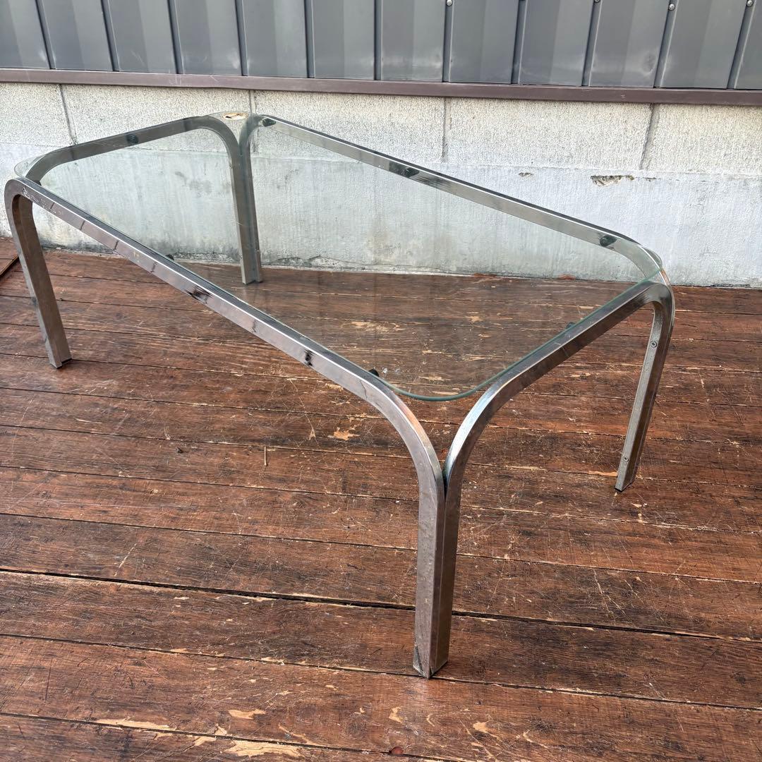 D壁 ミッドセンチュリー 森六家具工業 モリロク メタルフレーム ガラス