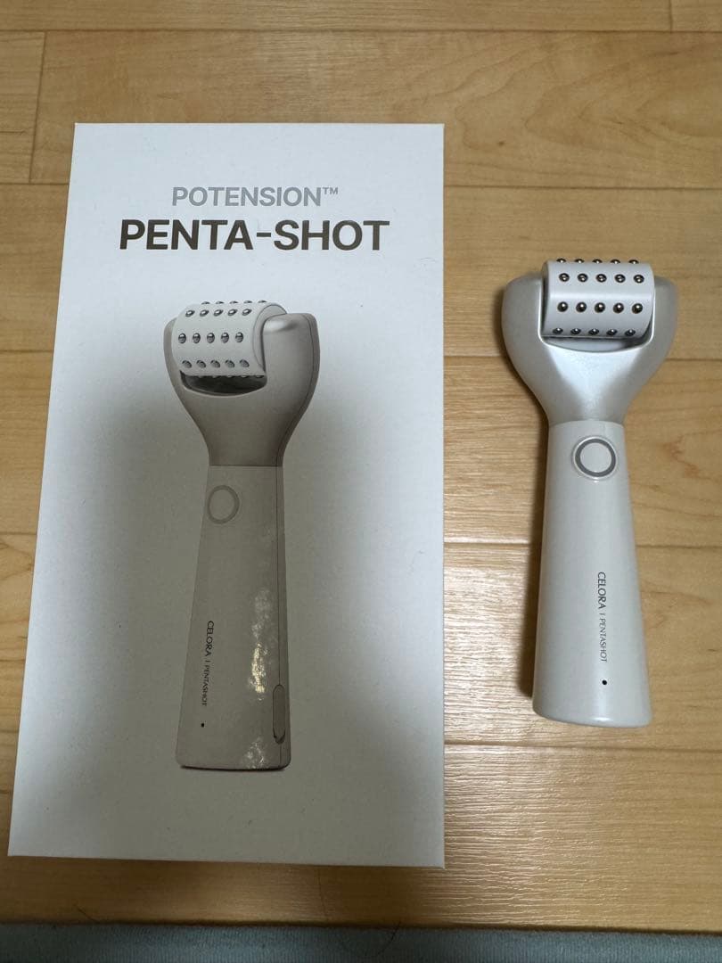 POTENSION PENTA-SHOT 美顔器　美品　使用回数僅か 楽天市場】【セロラバイ公式】ペンタショット1日5分・毛穴の目立ち