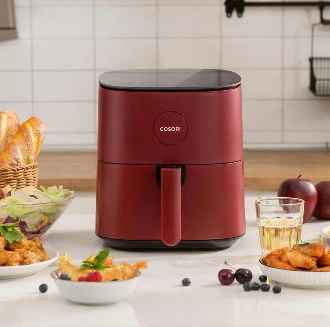 【希少！レア！】COSORI ノンフライヤー エアフライヤー 4.7L レッド