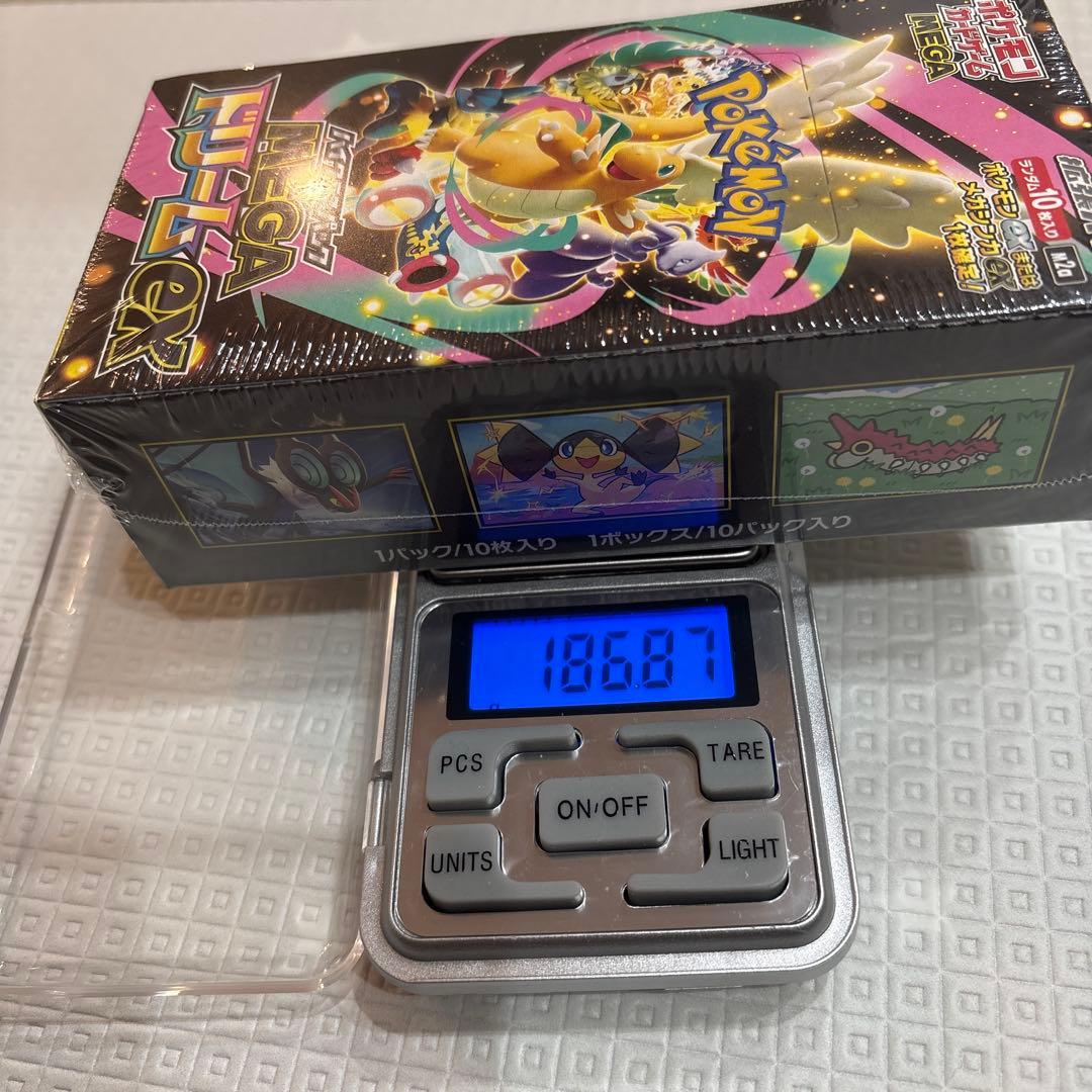 ポケモンカードMEGAドリームexBox 186.87g高重量 - メルカリ