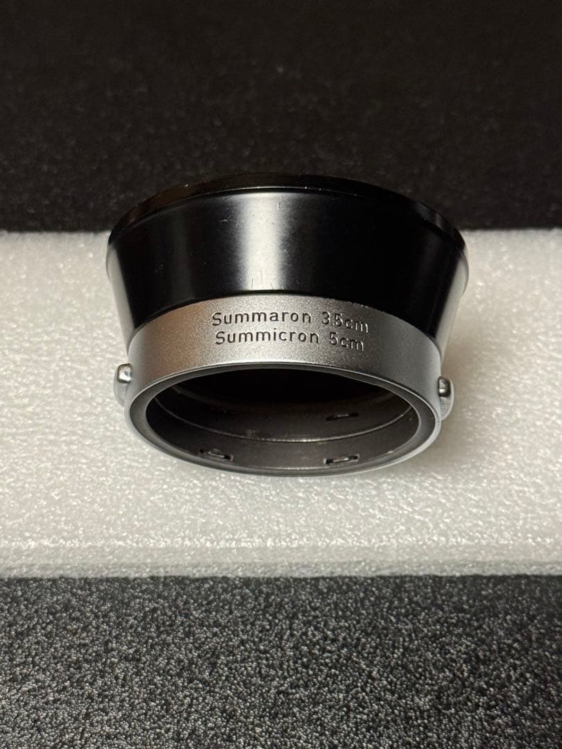 Leica IROOA/12571 純正レンズフード + 純正フードキャップ - メルカリ