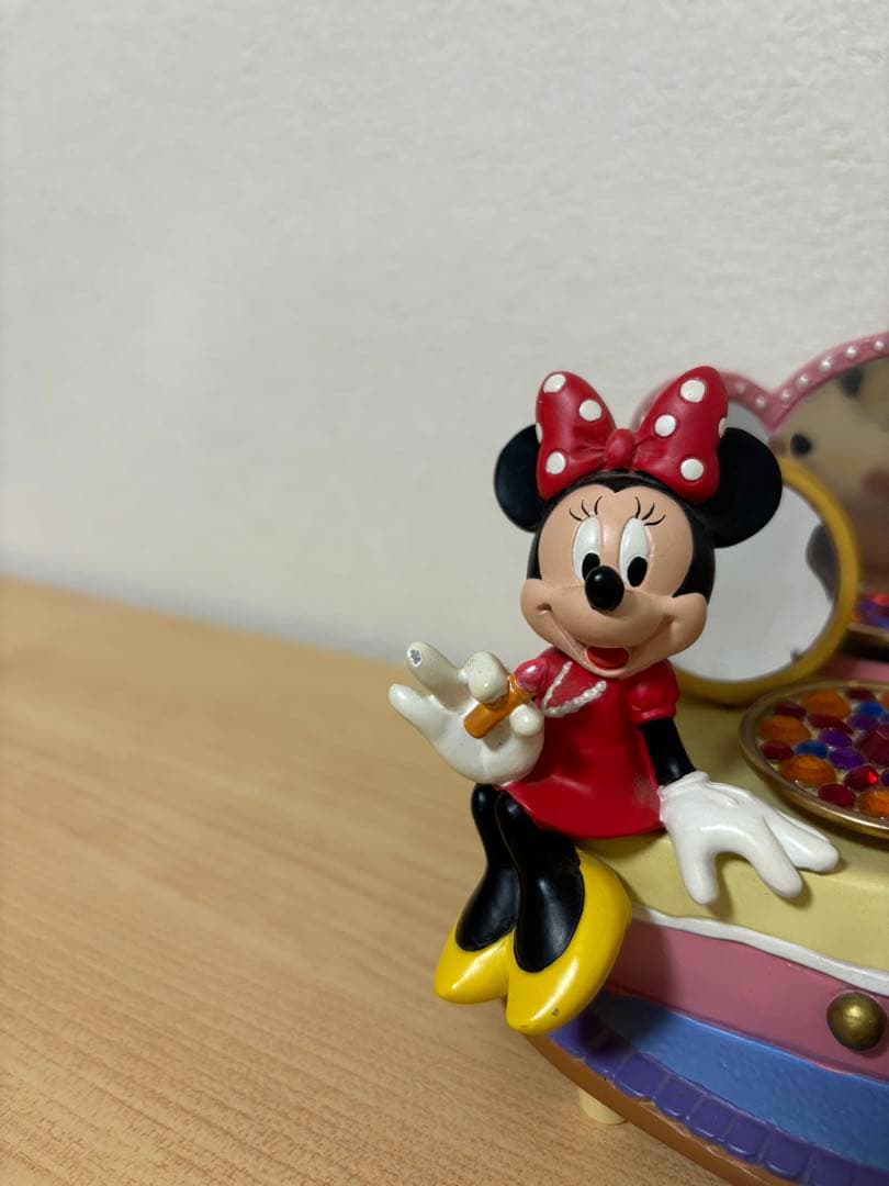 ディズニー ミッキー ミニー 万華鏡 オルゴール 星に願いを 美品