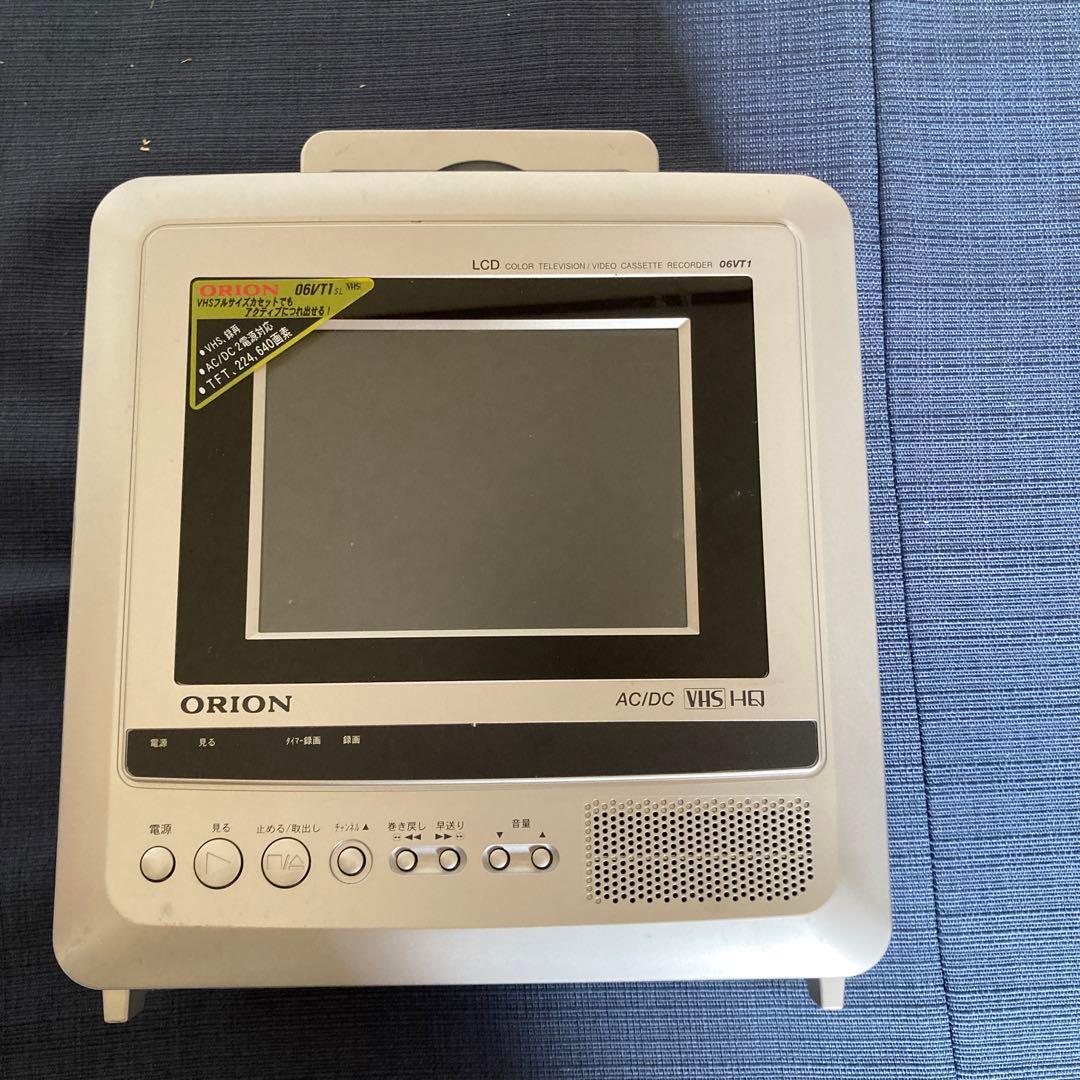 ORION オリオン ビデオ付6型液晶テレビ テレビデオ 06VT1 - メルカリ
