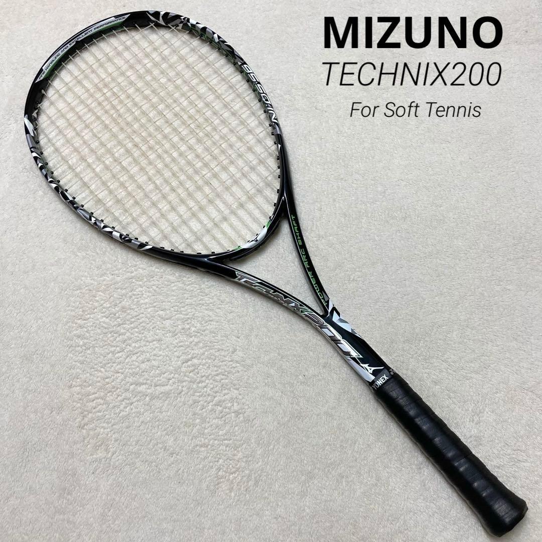 美品】ミズノ 軟式テニス ソフトテニス ラケット テクニクス200