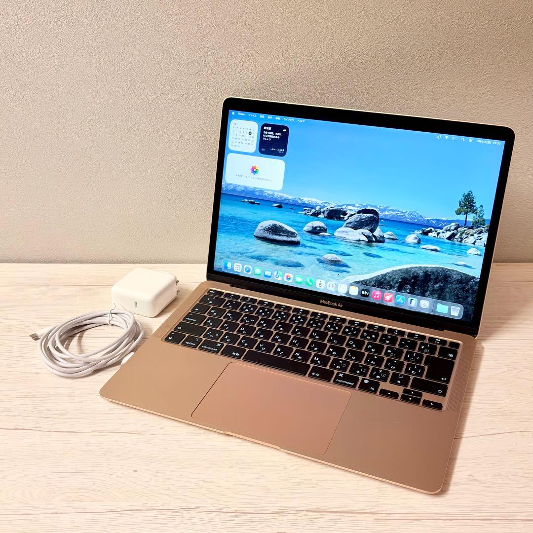 極美品】MacBook Air (M1,2020) 16GB 256GB - メルカリ