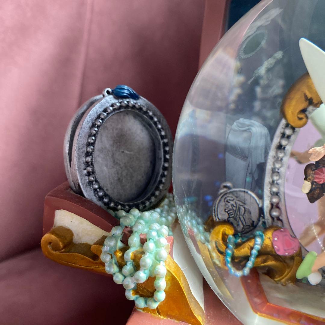 ディズニー ティンカーベル スノードーム オルゴール付き - メルカリ