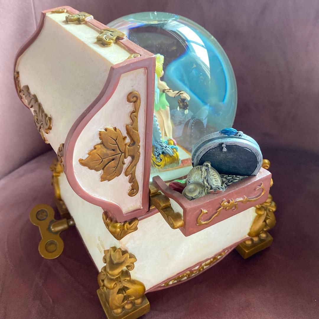 ディズニー ティンカーベル スノードーム オルゴール付き - メルカリ