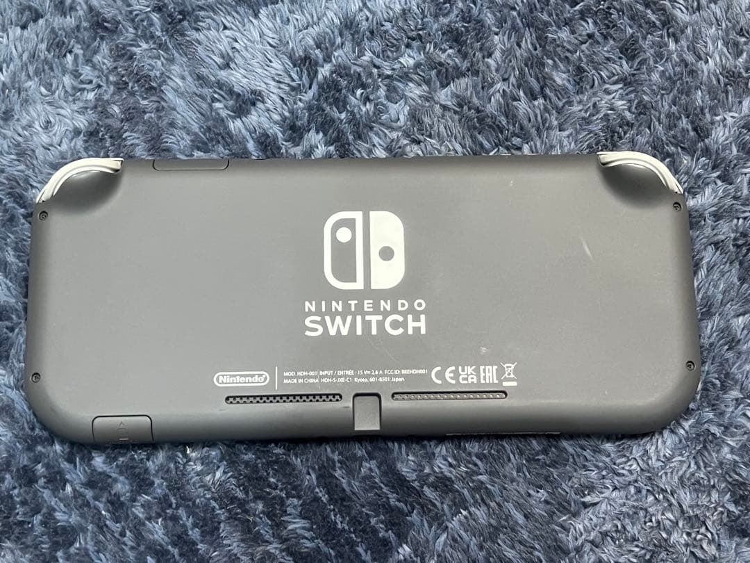 美品 Nintendo Switch Lite グレー 本体 ACアダプター付き - メルカリ