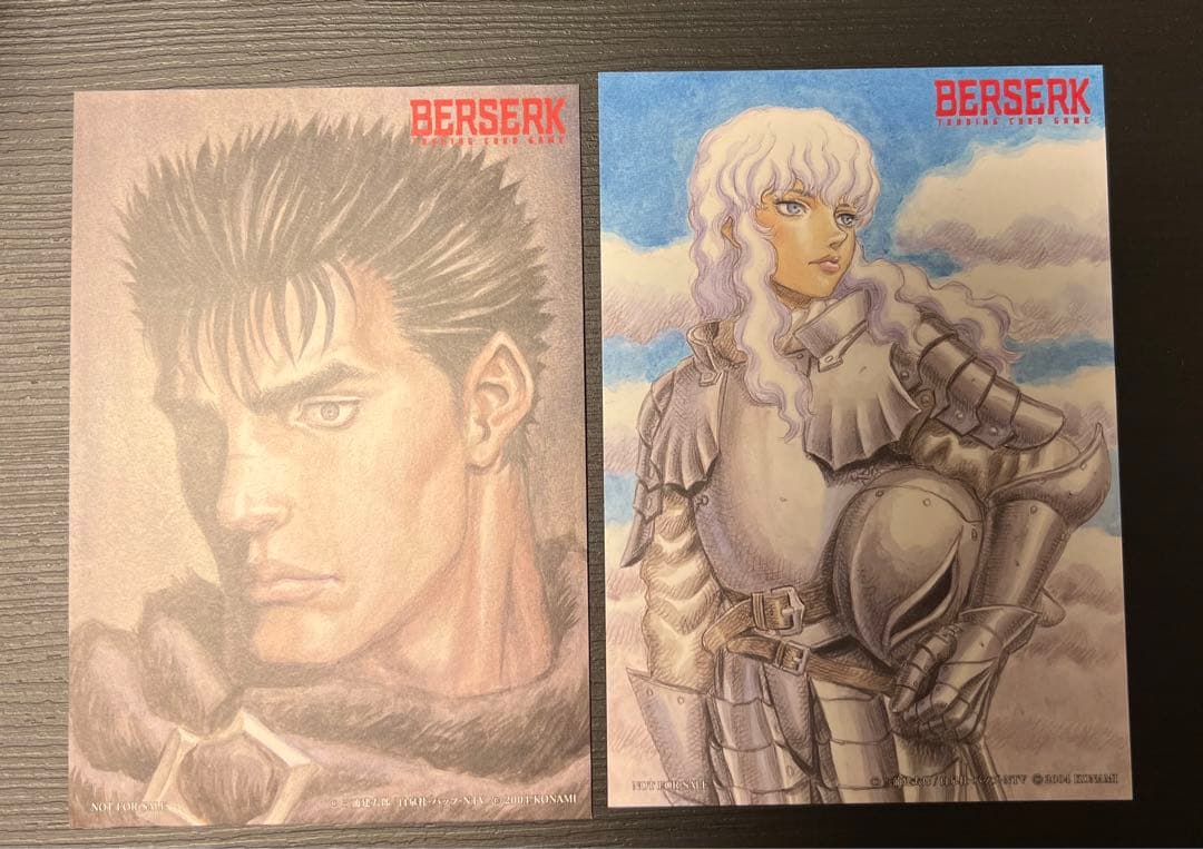 希少 ベルセルク トレカ bk2 イラストカード　ガッツ　グリフィス　非売品 ベルセルク TCG グリフィスBK2 02/64 パラレルレア - メルカリ